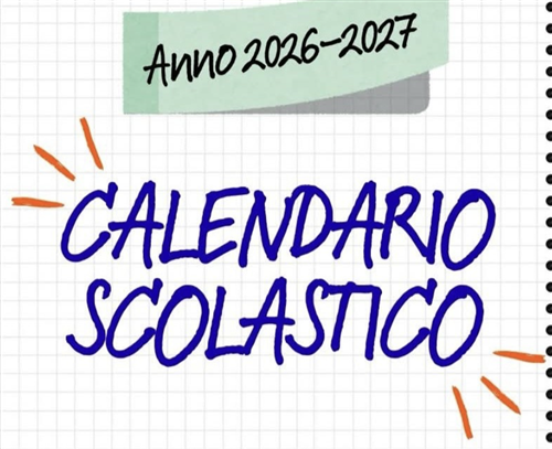 Calendario scolastico Regione Piemonte â€“ Anno scolastico 2026/2027