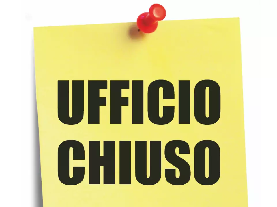 Chiusura ufficio istruzione