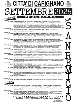 Settembre 2026 con San Remigio
