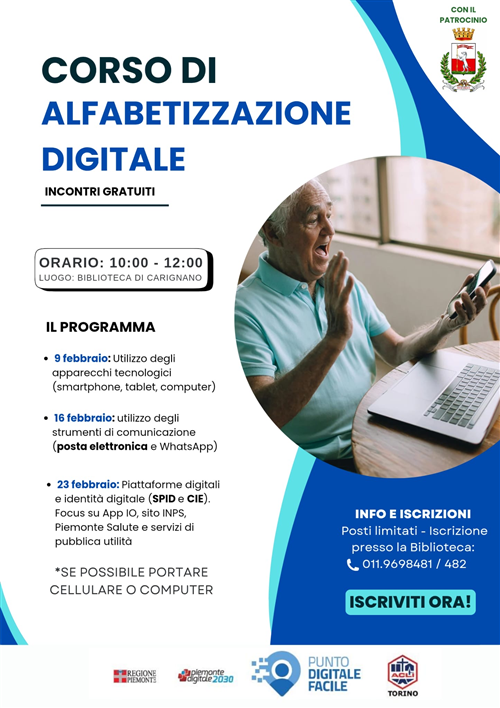 Corso di alfabetizzazione digitale