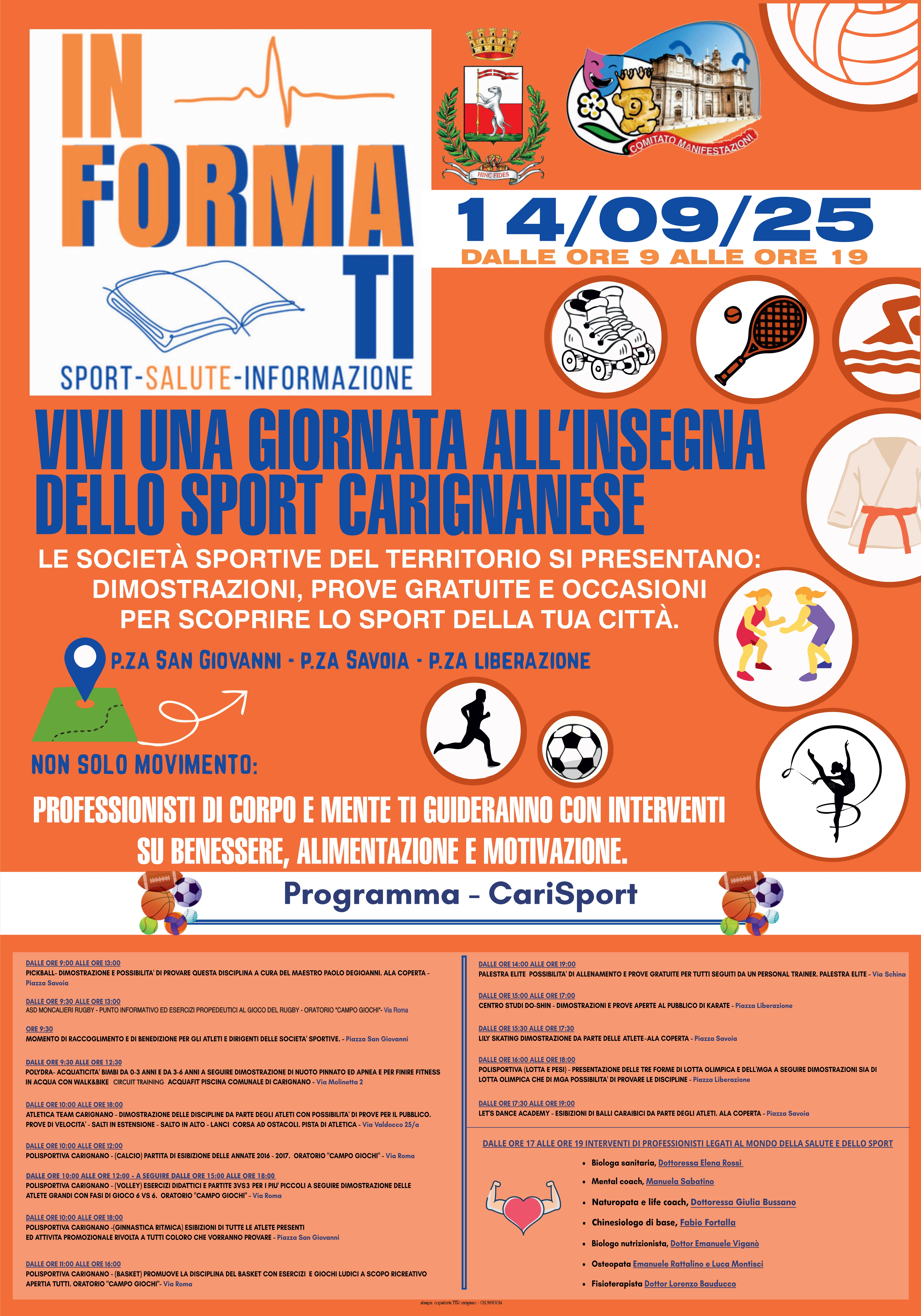 I° Edizione SportiAmo - InFormaTi