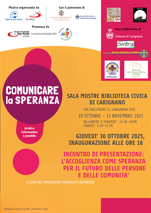 Comunicare la speranza - Un'altra informazione è possibile