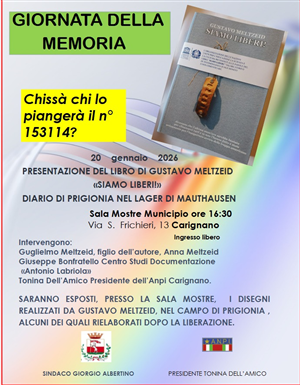 Presentazione del libro di Gustavo Meltzeid "Siamo liberi!"